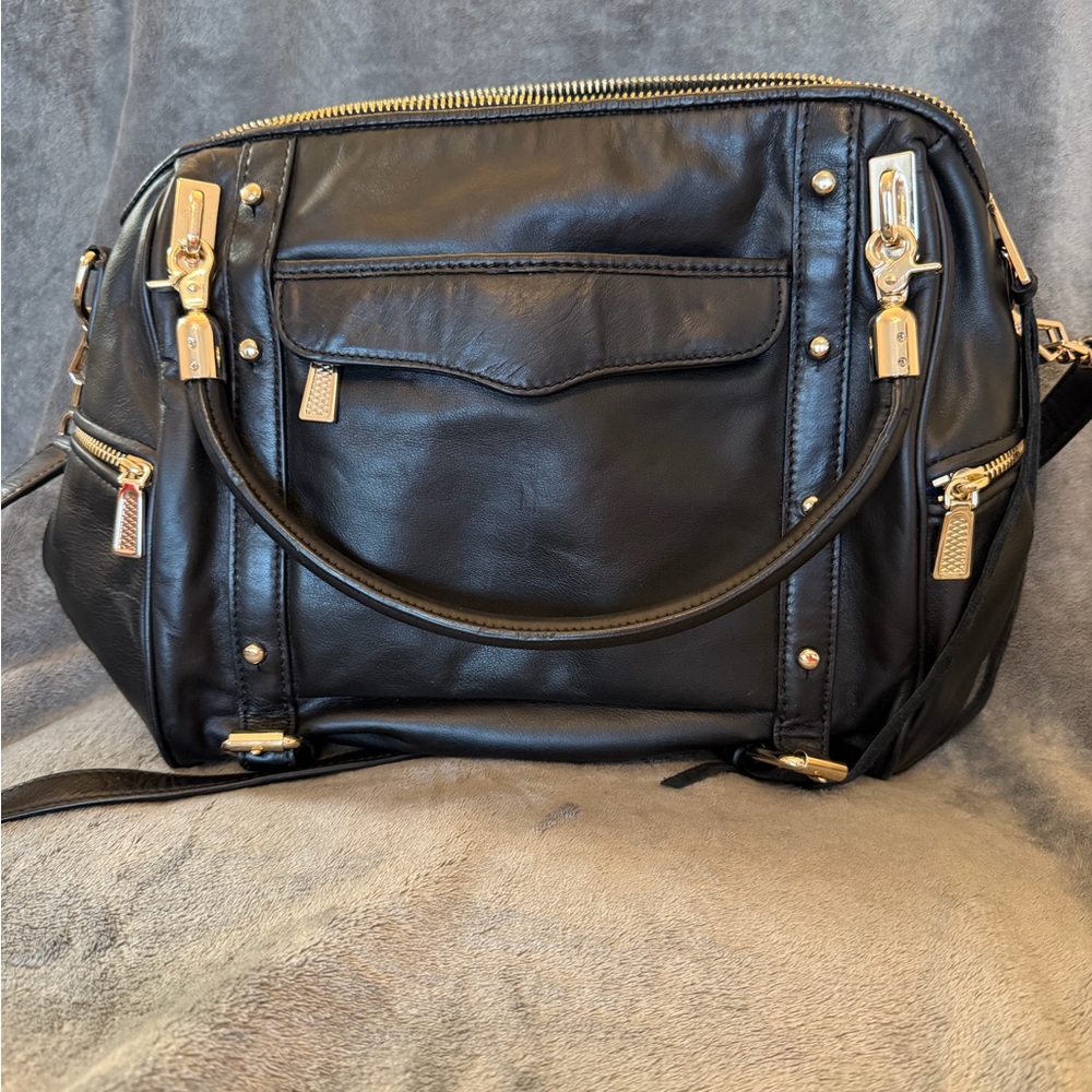 Rebecca Minkoff Cupid Satchel Black